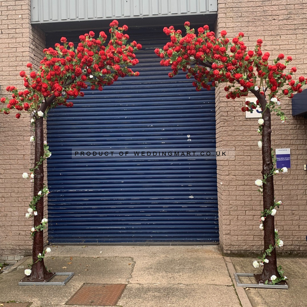 330cm Artificial Rose Pergola Pavilion Arch - PR33001 – Wholesale Floral Tree Arch and Pergola for Wedding Decorators | WeddingMart