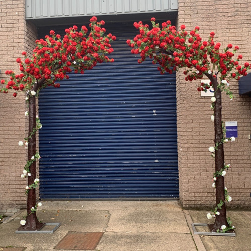 330cm Artificial Rose Pergola Pavilion Arch - PR33001 – Wholesale Floral Tree Arch and Pergola for Wedding Decorators | WeddingMart