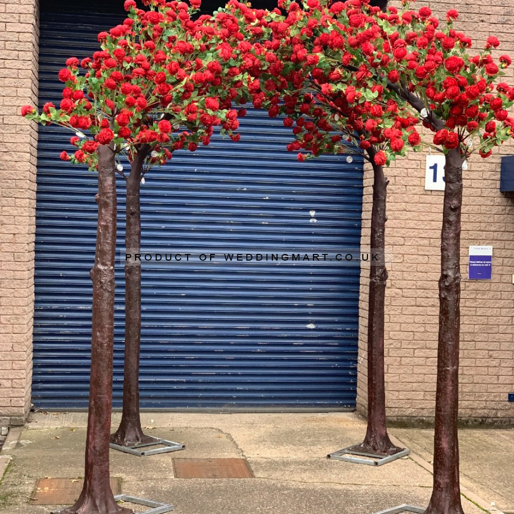 330cm Artificial Rose Pergola Pavilion Arch - PR33001 – Wholesale Floral Tree Arch and Pergola for Wedding Decorators | WeddingMart