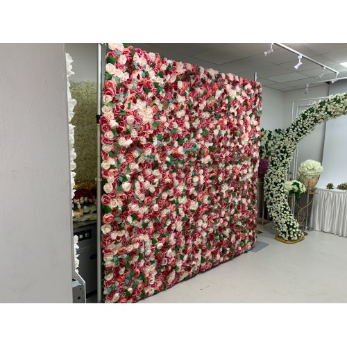 8ftx8ft Ready Made Flower Wall - F472