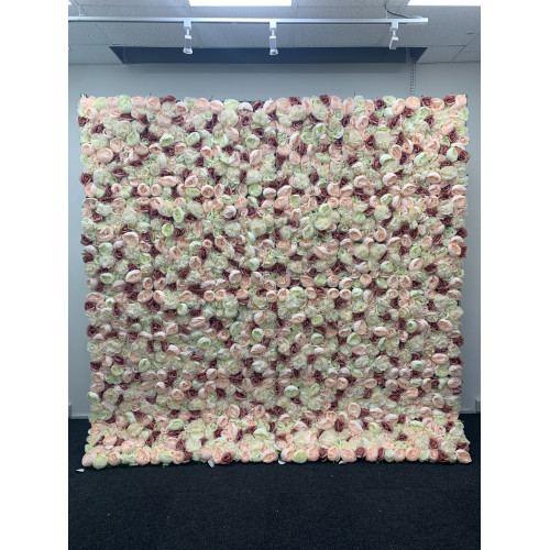 8ftx8ft Ready Made Flower Wall - F473