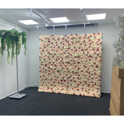 8ftx8ft Ready Made Flower Wall - F473