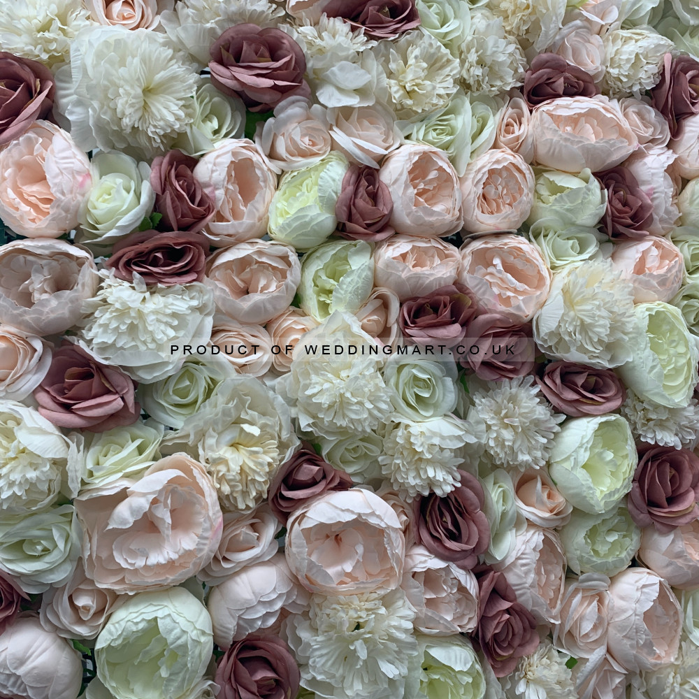 8ftx8ft Ready Made Flower Wall - F473 – Wholesale Readymade Luxury Wedding Flower Wall Backdrops for Wedding Decorators | WeddingMart