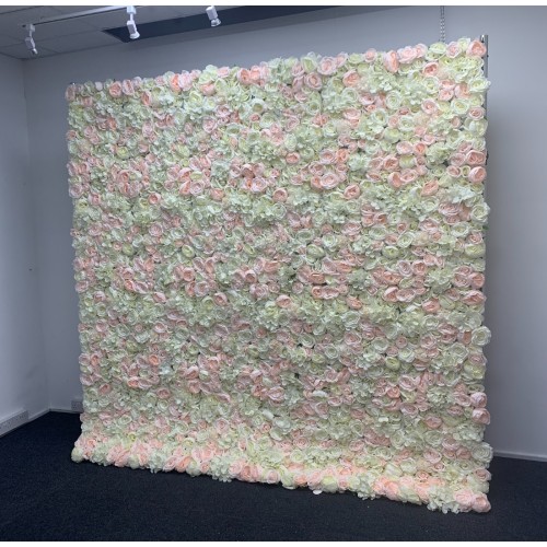 8ftx8ft Ready Made Flower Wall - F474