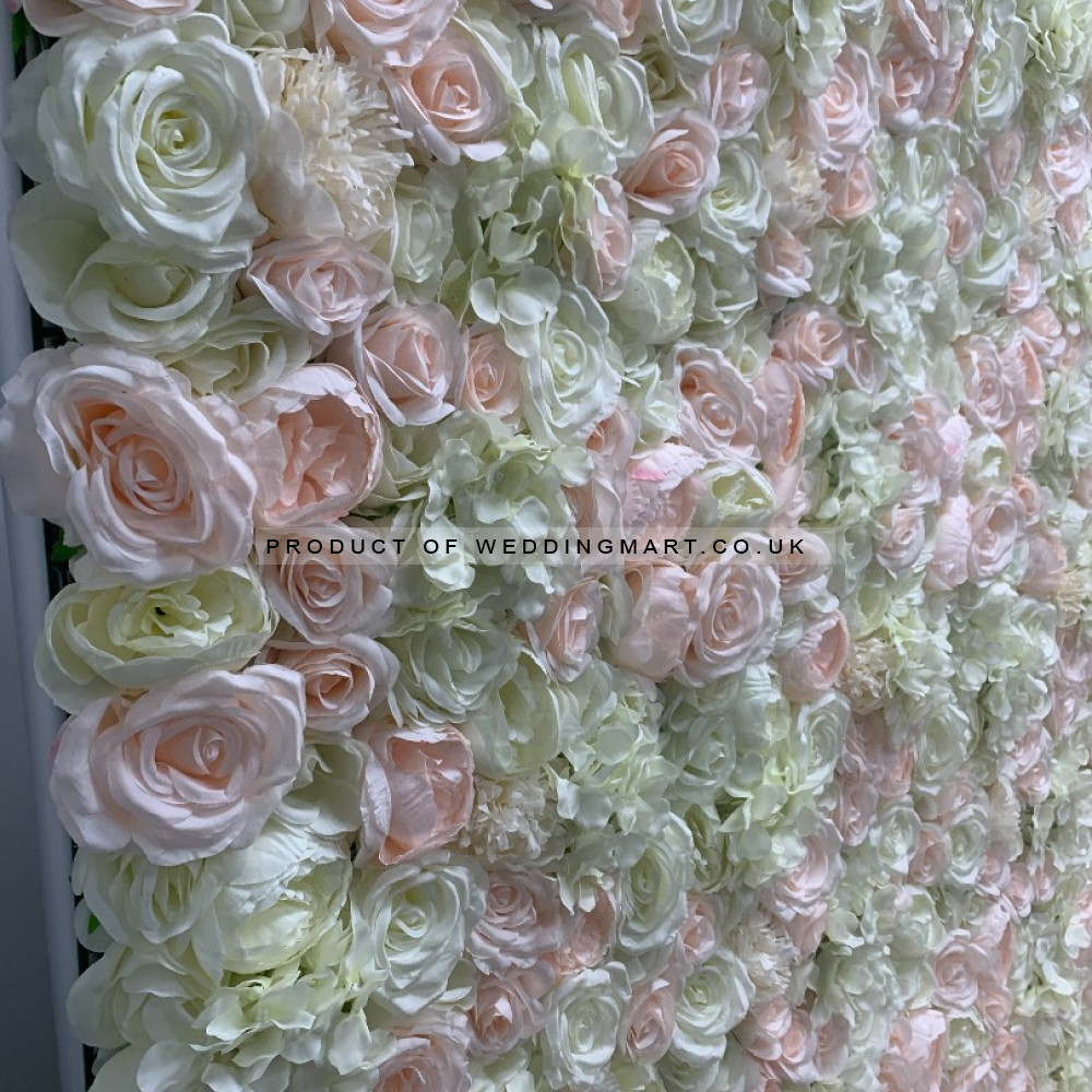 8ftx8ft Ready Made Flower Wall - F474 – Wholesale Readymade Luxury Wedding Flower Wall Backdrops for Wedding Decorators | WeddingMart