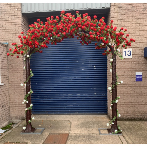 330cm Artificial Wedding Rose Tree Arch - L402