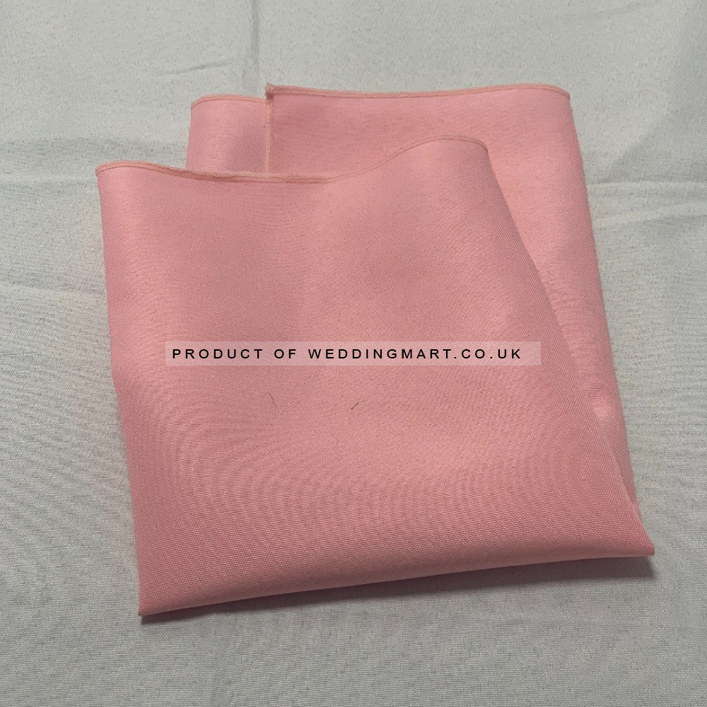 Polyester Napkins (Pack of 10) - Baby Pink – Wholesale Napkins for Wedding Decorators | WeddingMart