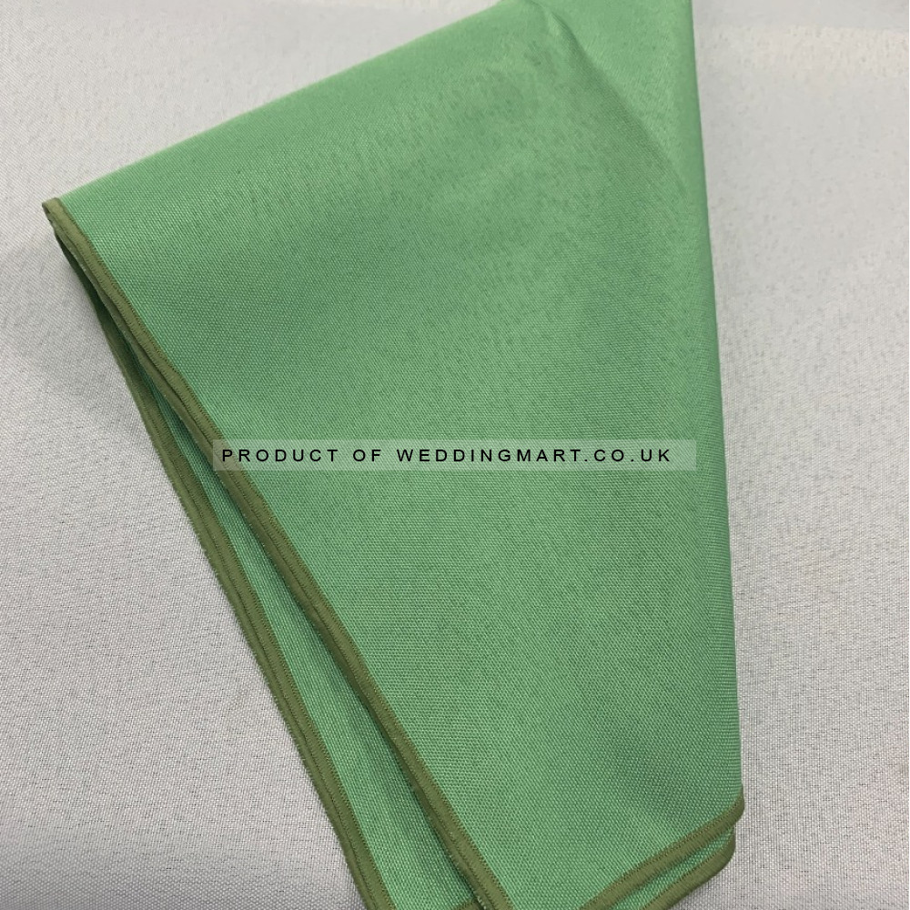 Polyester Napkins (Pack of 10) - Sage Green – Wholesale Napkins for Wedding Decorators | WeddingMart