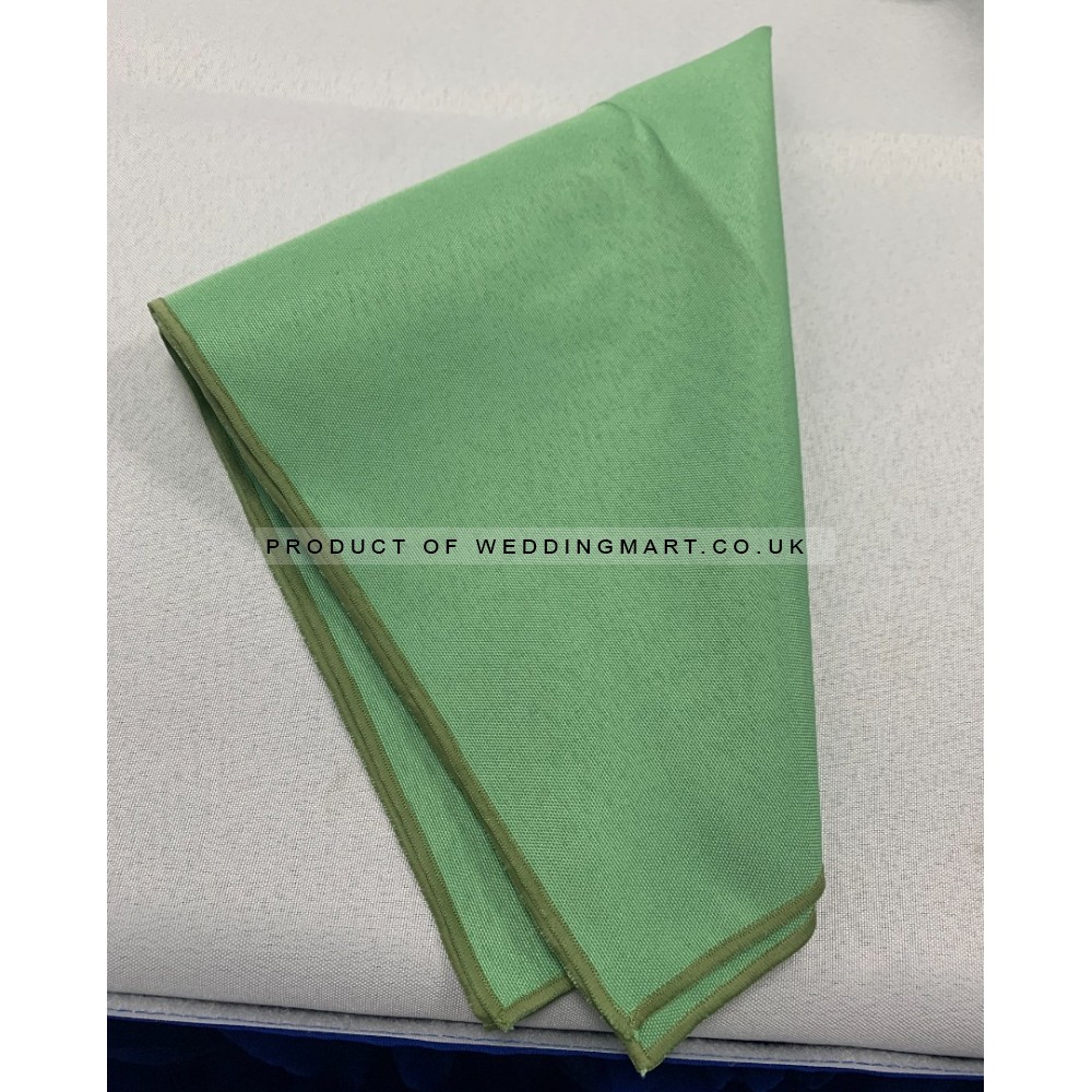 Polyester Napkins (Pack of 10) - Sage Green