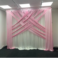 3M Decorative Silk Panels Overlay Swag - Pink