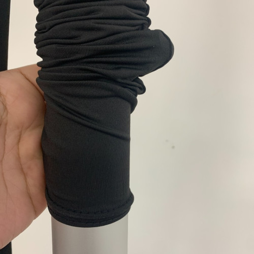 Stretch Fit Pipe and Drape Upright Stand Cover - Black – Wholesale Pipe and Drape Accessories for Wedding Decorators | WeddingMart