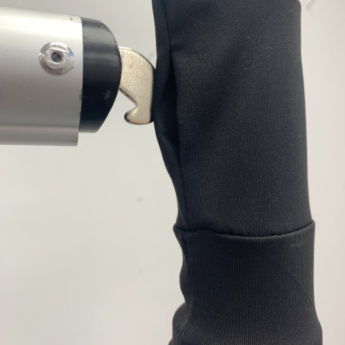 Stretch Fit Pipe and Drape Upright Stand Cover - Black – Wholesale Pipe and Drape Accessories for Wedding Decorators | WeddingMart