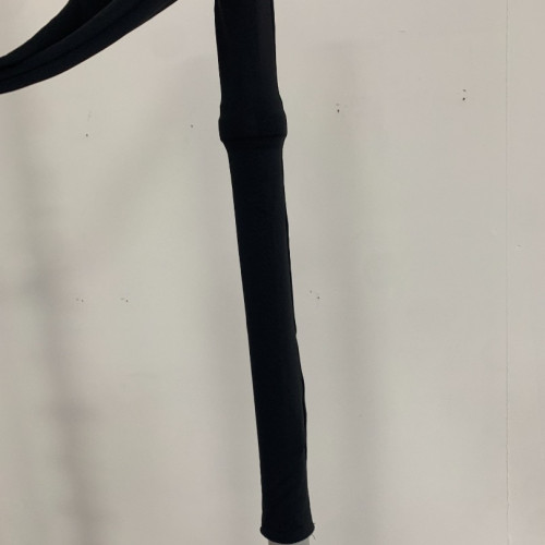 Stretch Fit Pipe and Drape Upright Stand Cover - Black