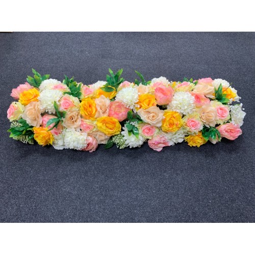 Wedding Table | Backdrops | Stage Decorative Floral Arrangement Runner - FA2303004