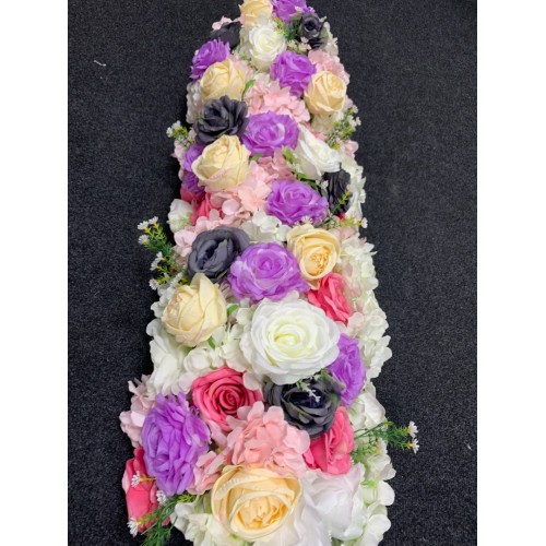 Wedding Table | Backdrops | Stage Decorative Floral Arrangement Runner - FA2303005