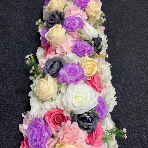 100cm Wedding Top Table Floral Runner - FA2303005