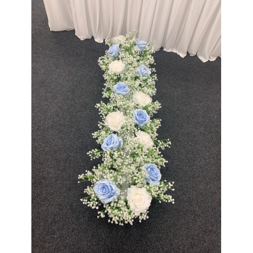 Wedding Table | Backdrops | Stage Decorative Floral Arrangement Runner - FA2303006