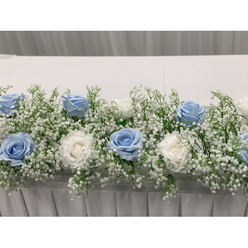 100cm Wedding Top Table Floral Runner - FA2303006