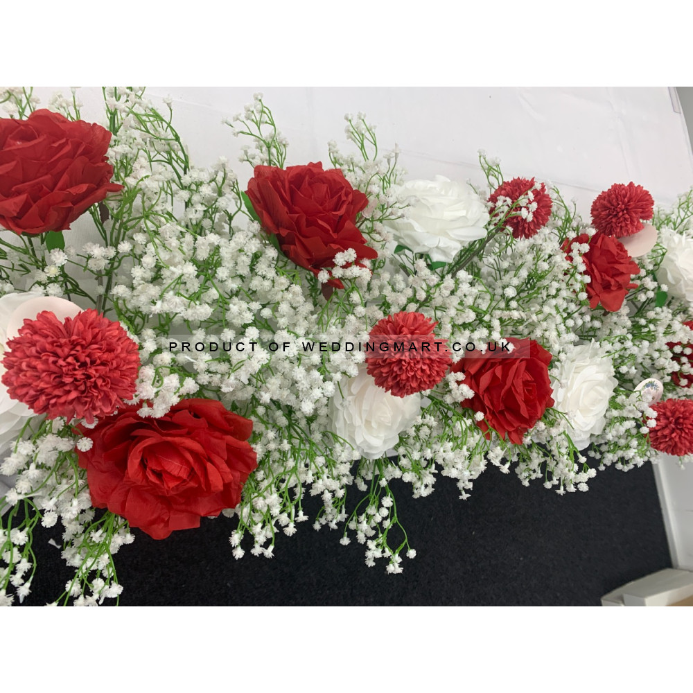100cm Wedding Top Table Floral Runner - FA2303007