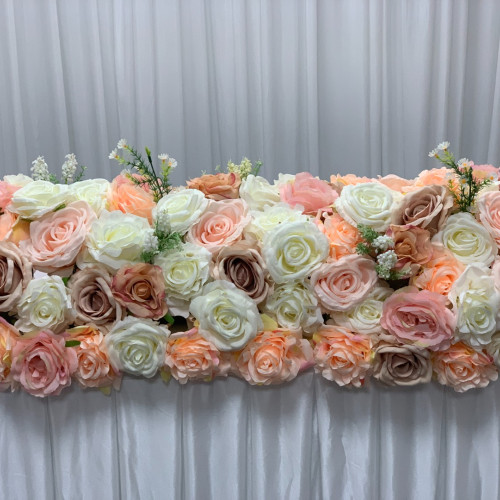 100cm Wedding Top Table Floral Runner - FA2303008 – Wholesale Hoop and Table Floral Arrangements for Wedding Decorators | WeddingMart