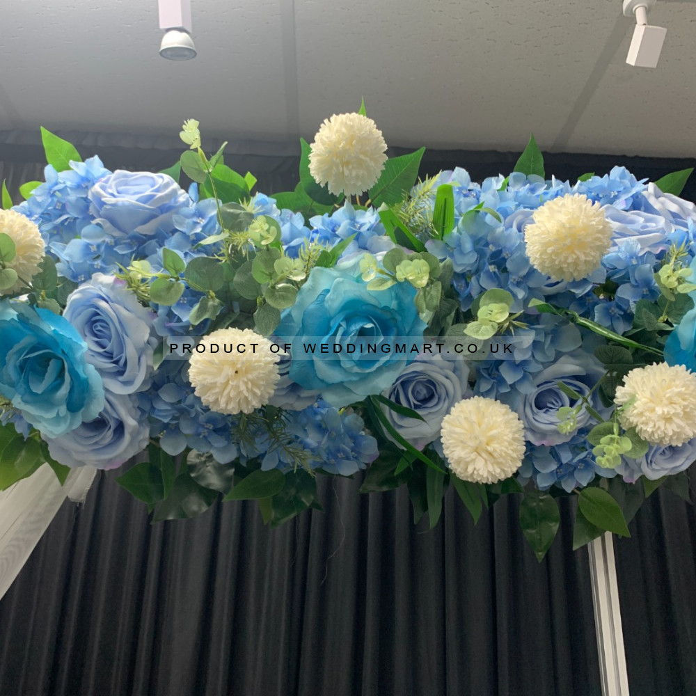 100cm Wedding Top Table Floral Runner - FA2303010 – Wholesale Hoop and Table Floral Arrangements for Wedding Decorators | WeddingMart