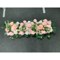 100cm Wedding Top Table Floral Runner - FA2303011