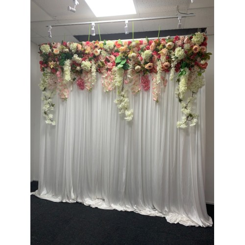 240cm Readymade Wedding Backdrop Floral Runner - WMBN23004