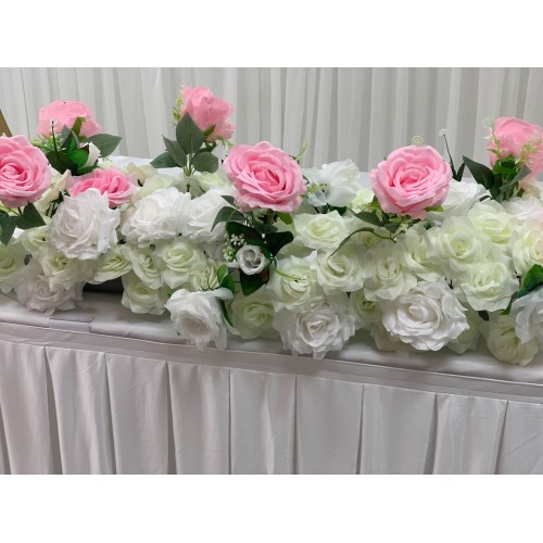 Wedding Table | Backdrops | Stage Decorative Floral Arrangement Runner - TR2211