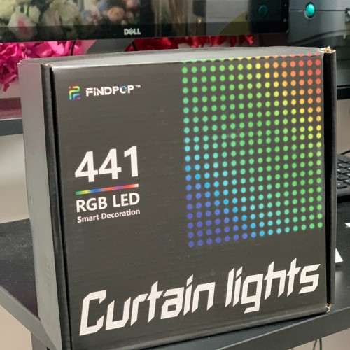 3mx3m Smart RGB Curtain Lights 