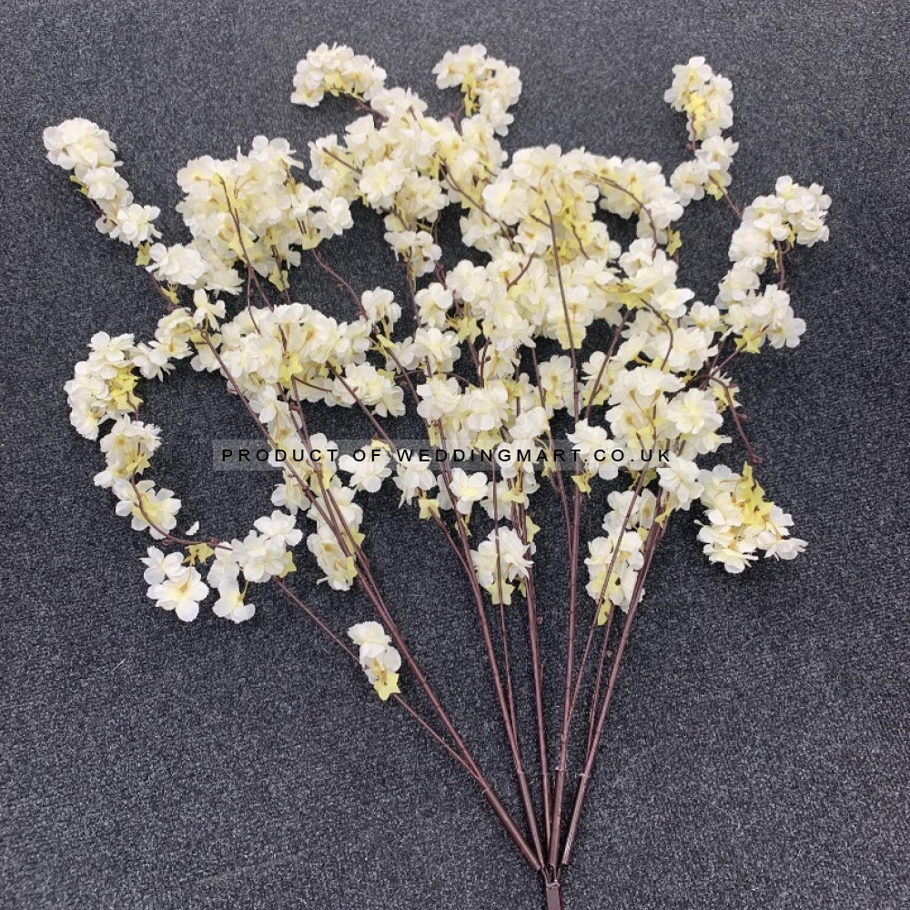 320cm Slimline Canopy Arch Weeping Cherry Blossom Tree - IVORY – Wholesale Canopy Arch Trees for Wedding Decorators | WeddingMart