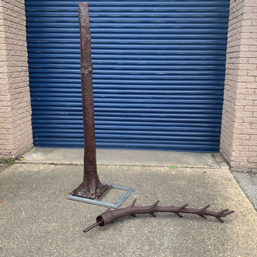 320cm Semi Arch Artificial Weeping Cherry Blossom Tree - IVORY – Wholesale Canopy Arch Trees for Wedding Decorators | WeddingMart