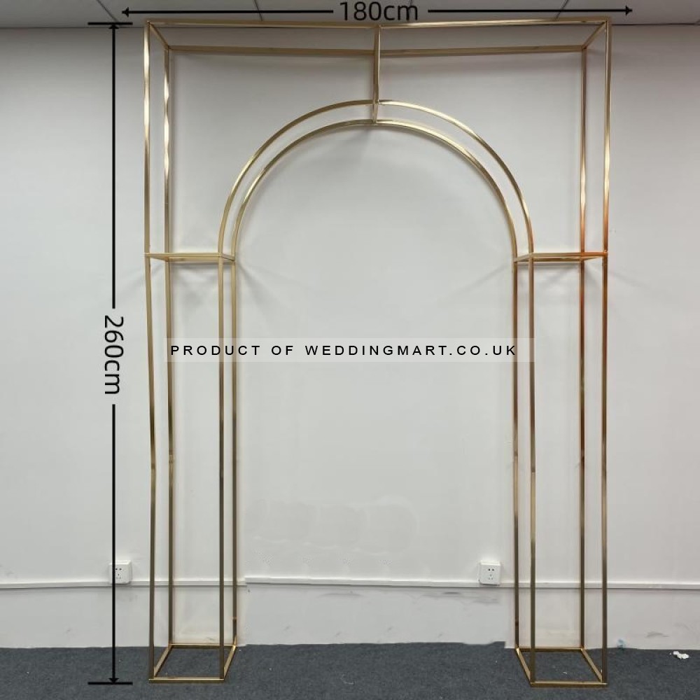 Set of 3 Elegant Wedding Arch Frames ARX-24001