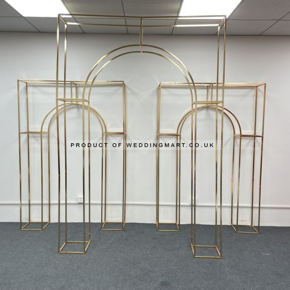 Set of 3 Elegant Wedding Arch Frames ARX-24001