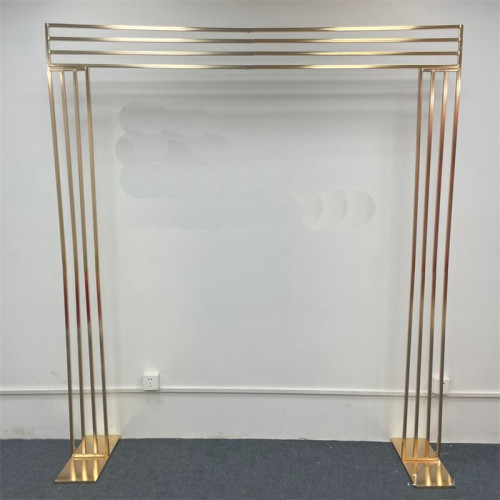 Elegant Wedding Arch Frame ARX-24006 – Wholesale Decorative Metal Backdrop Frames for Wedding Decorators | WeddingMart