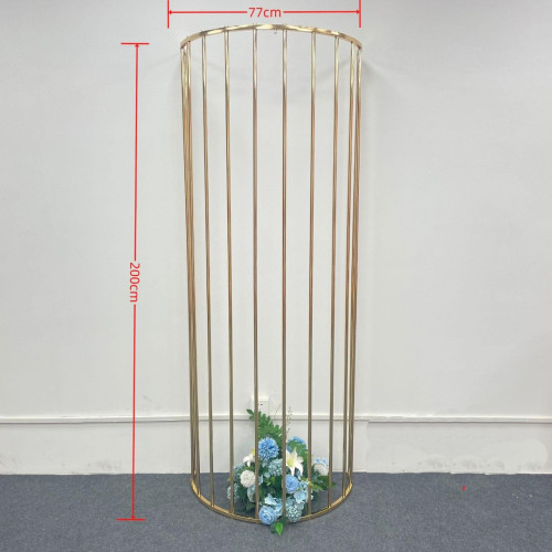 Elegant Wedding Arch Frames ARX-24010 – Wholesale Decorative Metal Backdrop Frames for Wedding Decorators | WeddingMart