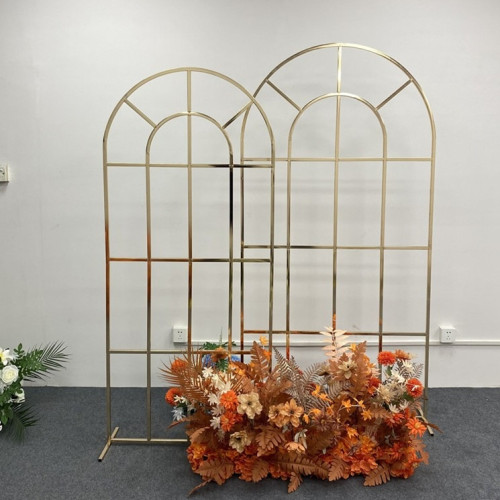Elegant Wedding Arch Frames ARX-24020 – Wholesale Decorative Metal Backdrop Frames for Wedding Decorators | WeddingMart