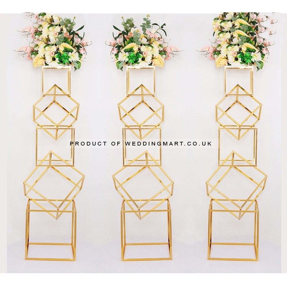 Elegant Wedding Table Centerpiece Stands Set of 5 | CNT-24001