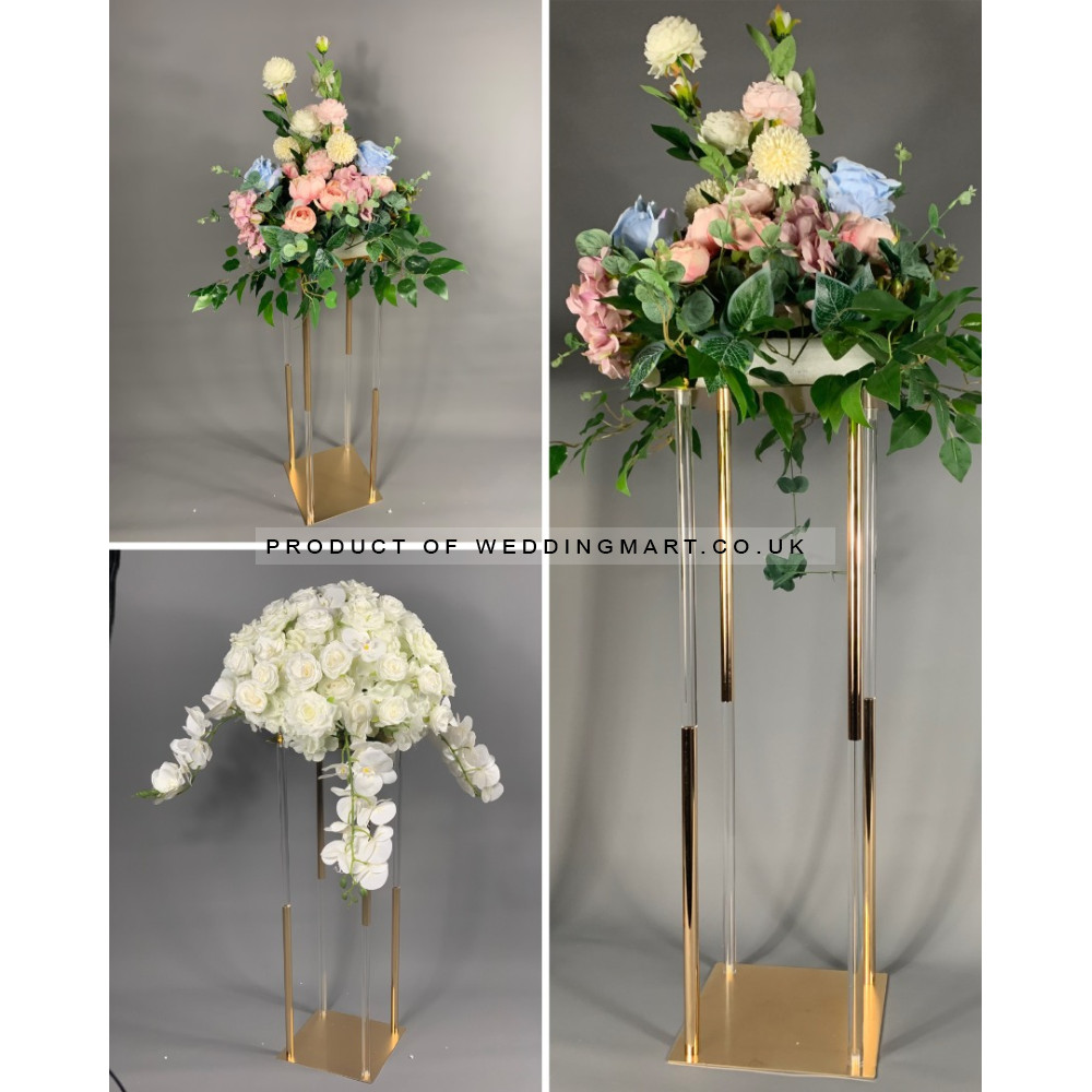 80cm Elegant Wedding Table Centerpiece Stand | CNT-24004
