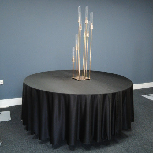 120cm Elegant Wedding Table Glass Candle Holders Centerpiece Stand | CNT-24008