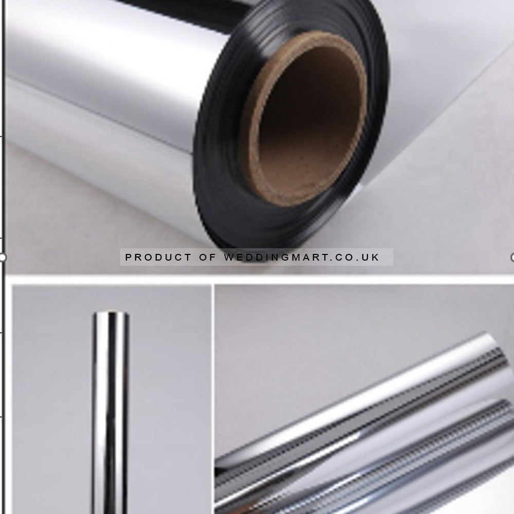 10m Event Mirror Carpet Aisle Runner Walkway - Silver – Wholesale Accessories for Wedding Decorators | WeddingMart