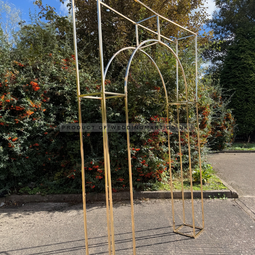 Rose Gold 200cm Wedding Arch Frame ARX-24001/B