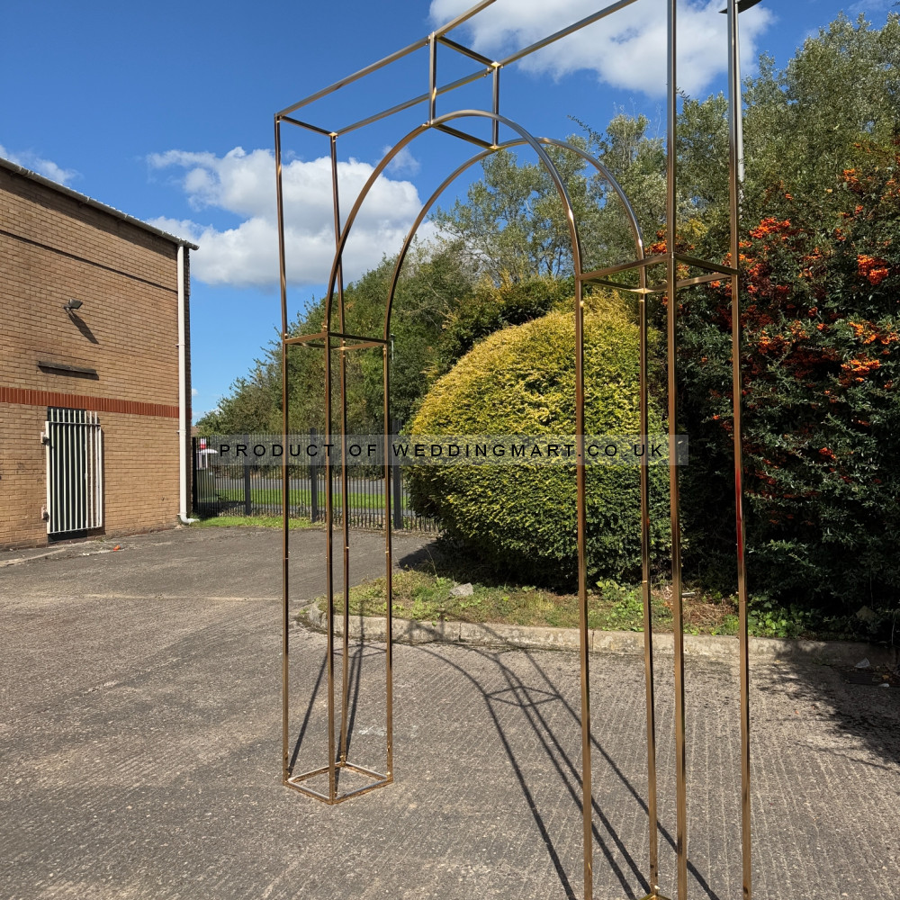 Rose Gold 200cm Wedding Arch Frame ARX-24001/B