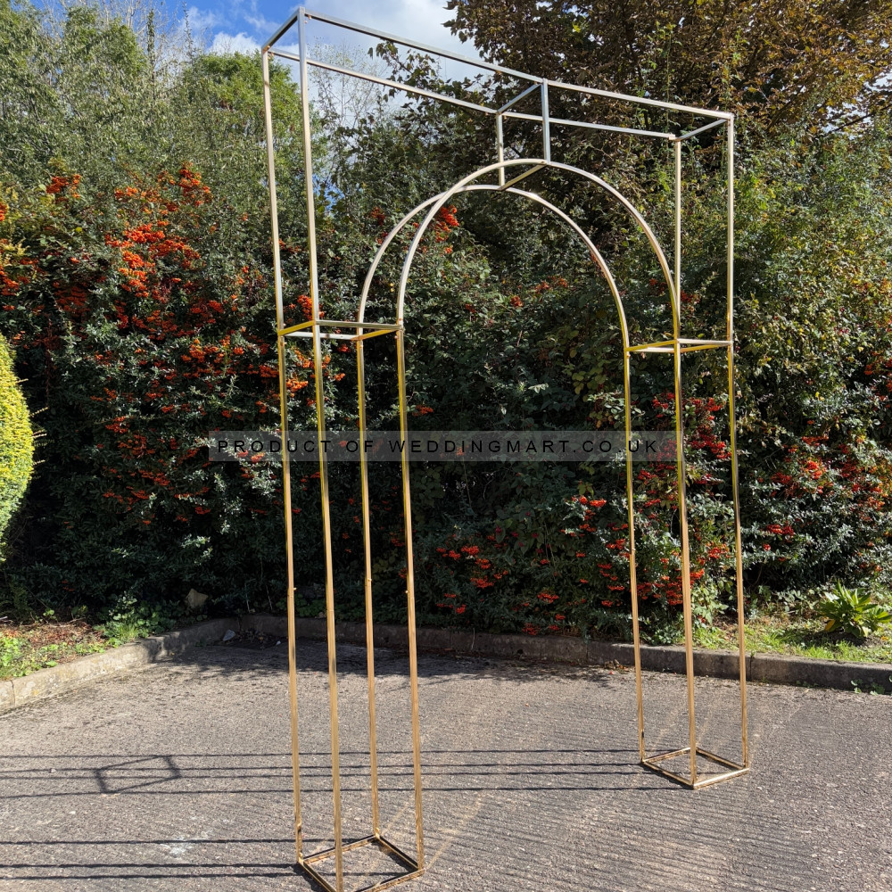 Rose Gold 200cm Wedding Arch Frame ARX-24001/B