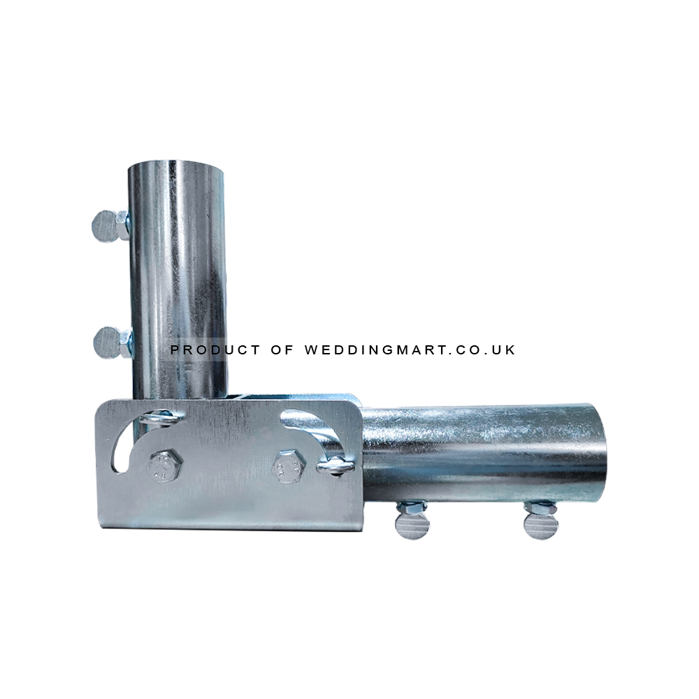 Flexible Floating Corner Elbow Connector – Wholesale Pipe and Drape Accessories for Wedding Decorators | WeddingMart