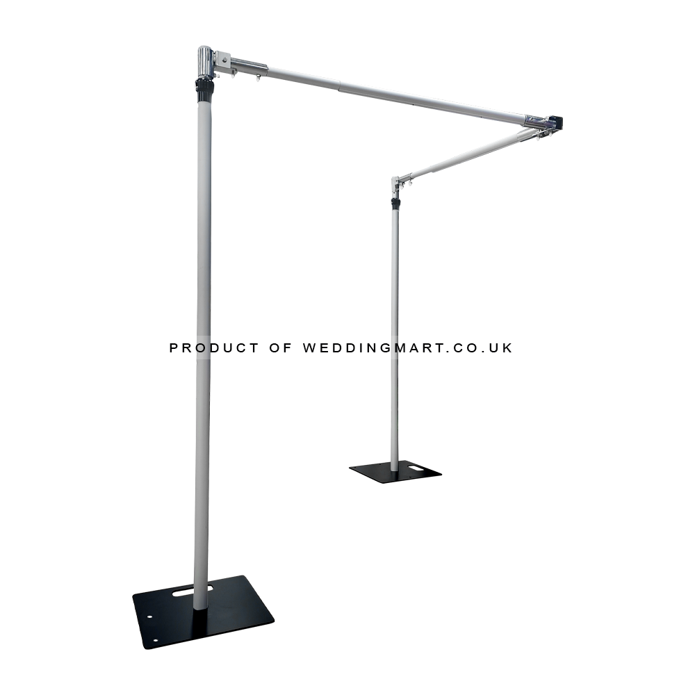 Flexible Floating Corner Elbow Connector – Wholesale Pipe and Drape Accessories for Wedding Decorators | WeddingMart