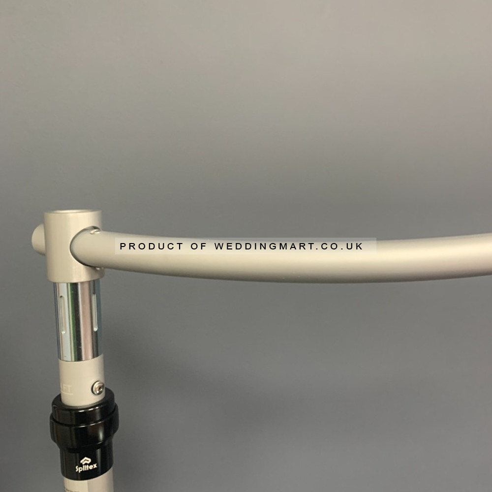 Pipe and Drape Single Arch Connector – Wholesale Pipe and Drape Accessories for Wedding Decorators | WeddingMart