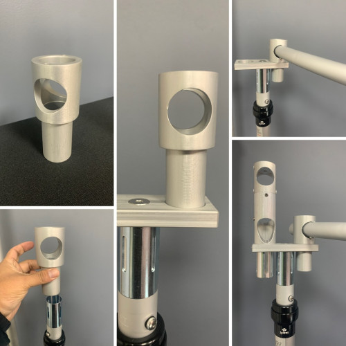 Pipe and Drape Single Arch Connector – Wholesale Pipe and Drape Accessories for Wedding Decorators | WeddingMart