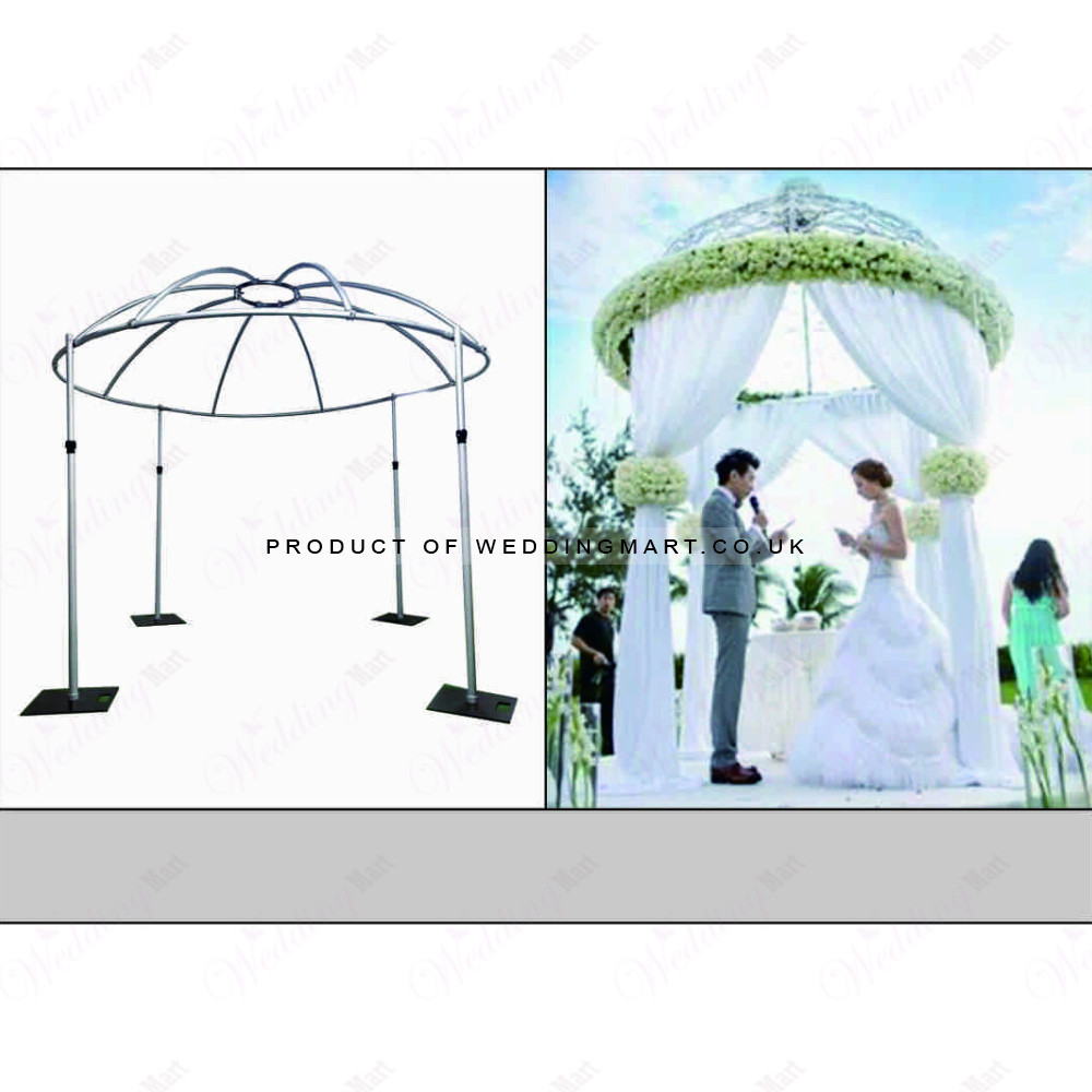 3M Round Pipe and Drape Dome Canopy Kit 