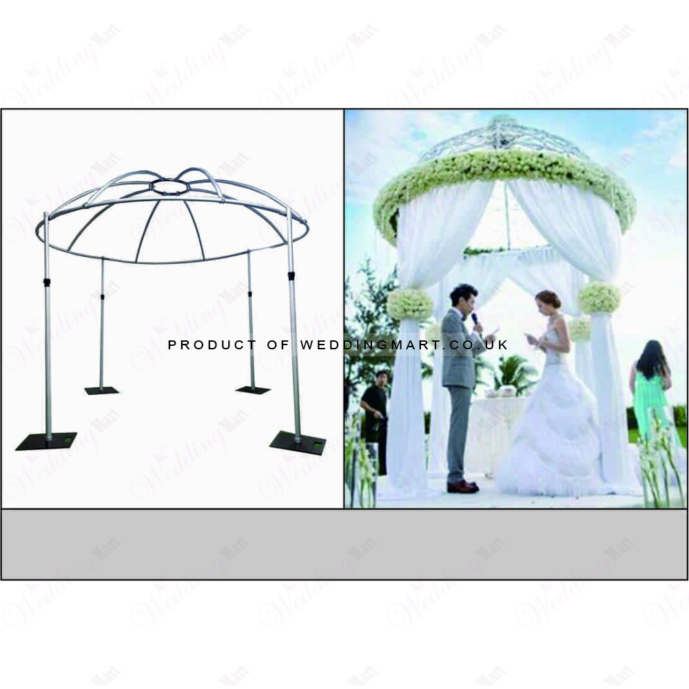 3M Round Pipe and Drape Dome Canopy Kit 