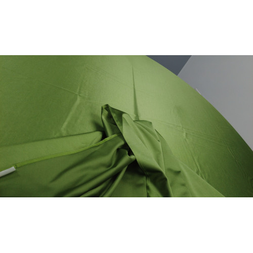 120 inch Heavy Duty Round Satin Table Cloth -  OLIVE GREEN